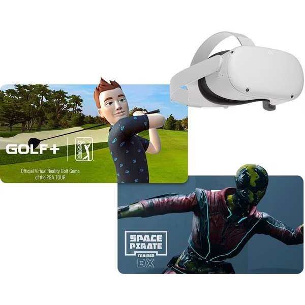 Oculus Quest 2 Advanced All-in-One VR Headset 256GB, White, Meta, Mfr#: 301-00351-02